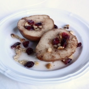 Slow Cooker Monday: Poached & Stuffed Spiced Pears