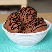 Two Ingredient Chocolate Ice Cream