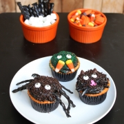 Creepy Halloween Cupcakes