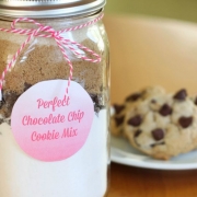 DIY Perfect Chocolate Chip Cookie Mix in a Jar