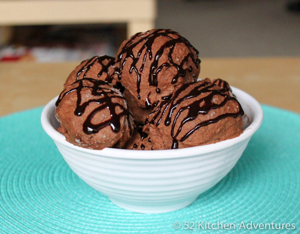 Two ingredient healthy ice cream