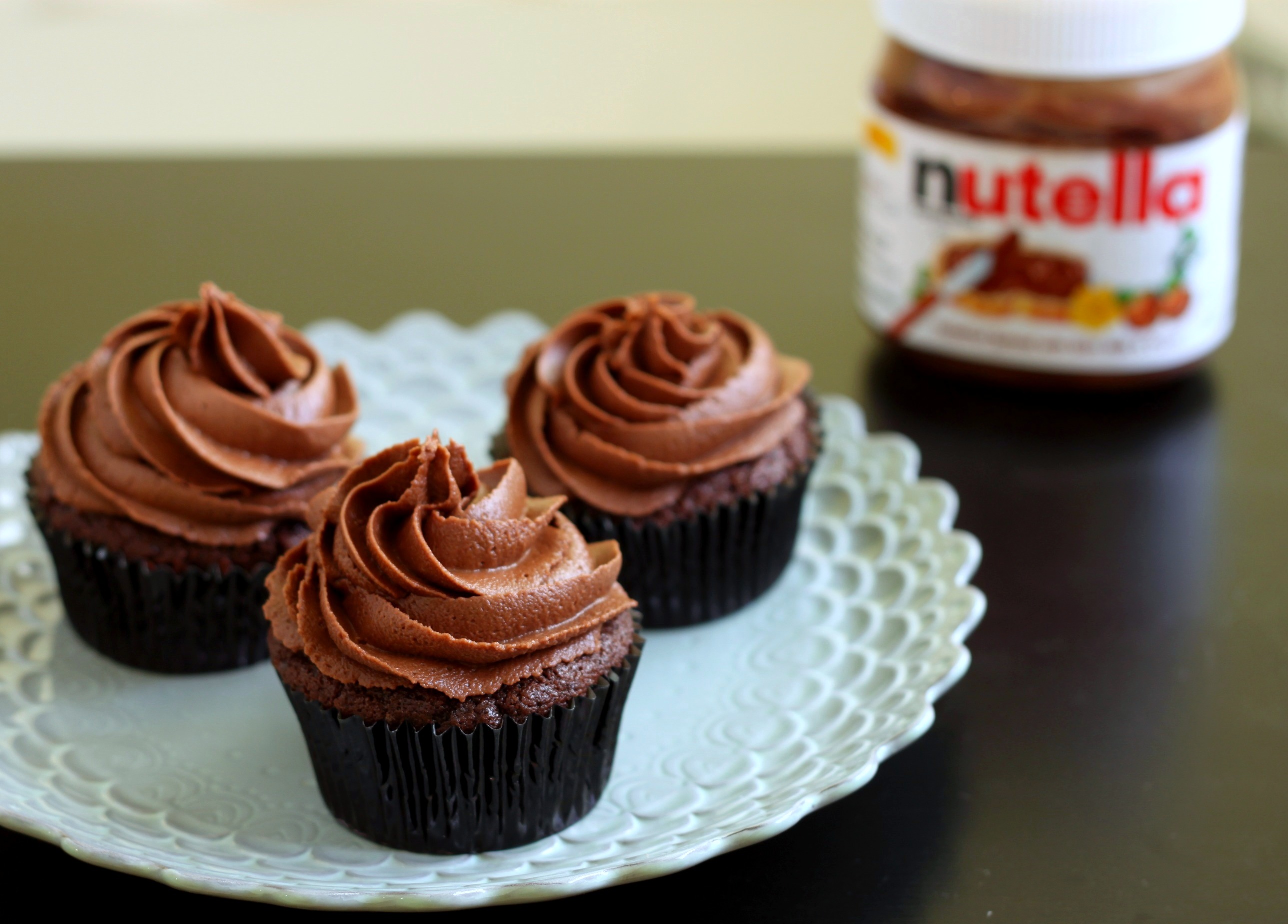 nutella cupcakes