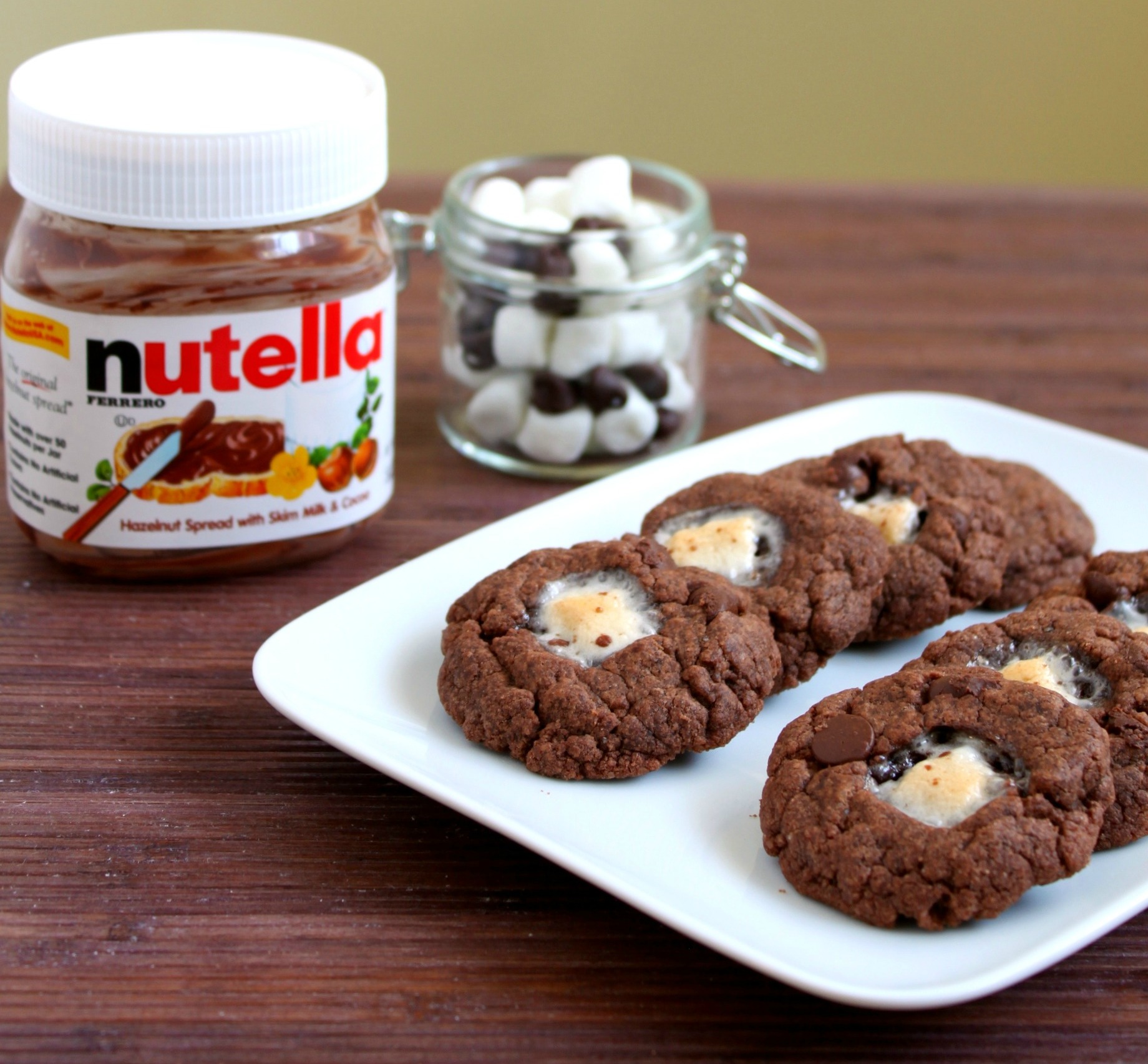 Nutella Marshmallow Cookies | 52 Kitchen Adventures