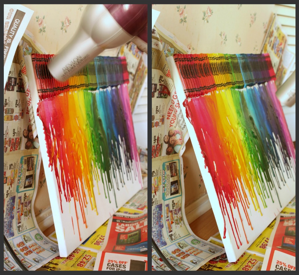 Melted Crayon Art - New way to Color with Crayons!