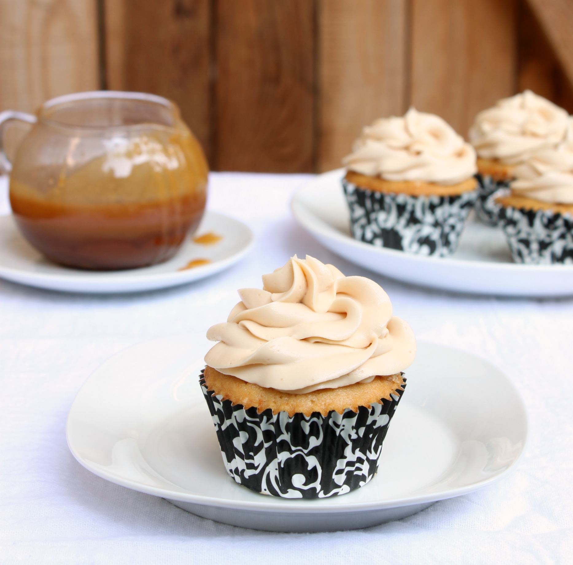 salted caramel cupcakes