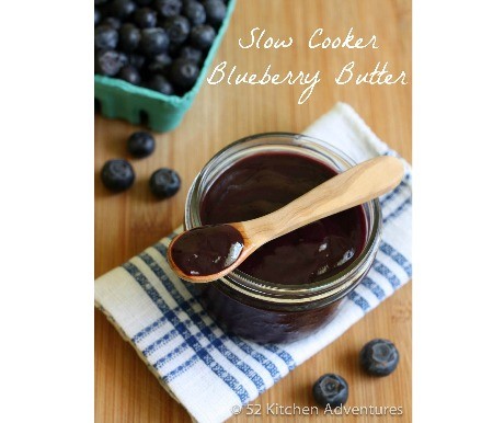 Blueberry butter slide