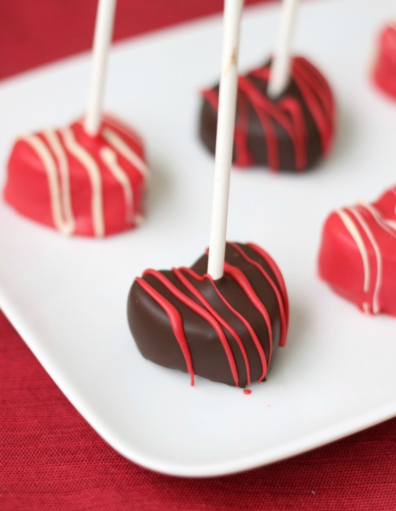 Heart Shaped Cake Pops