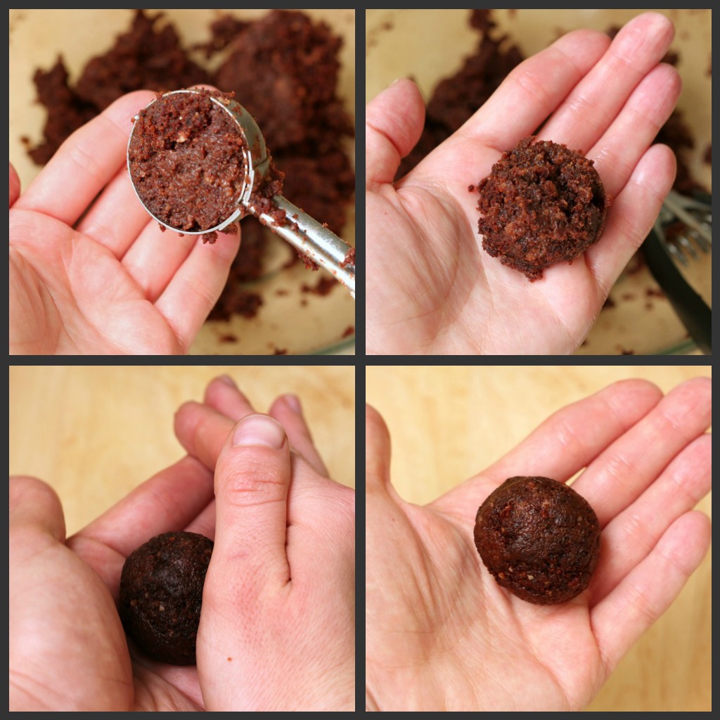 Use a cookie scoop collage