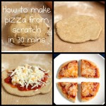 Quick & Healthy Pizza from Scratch
