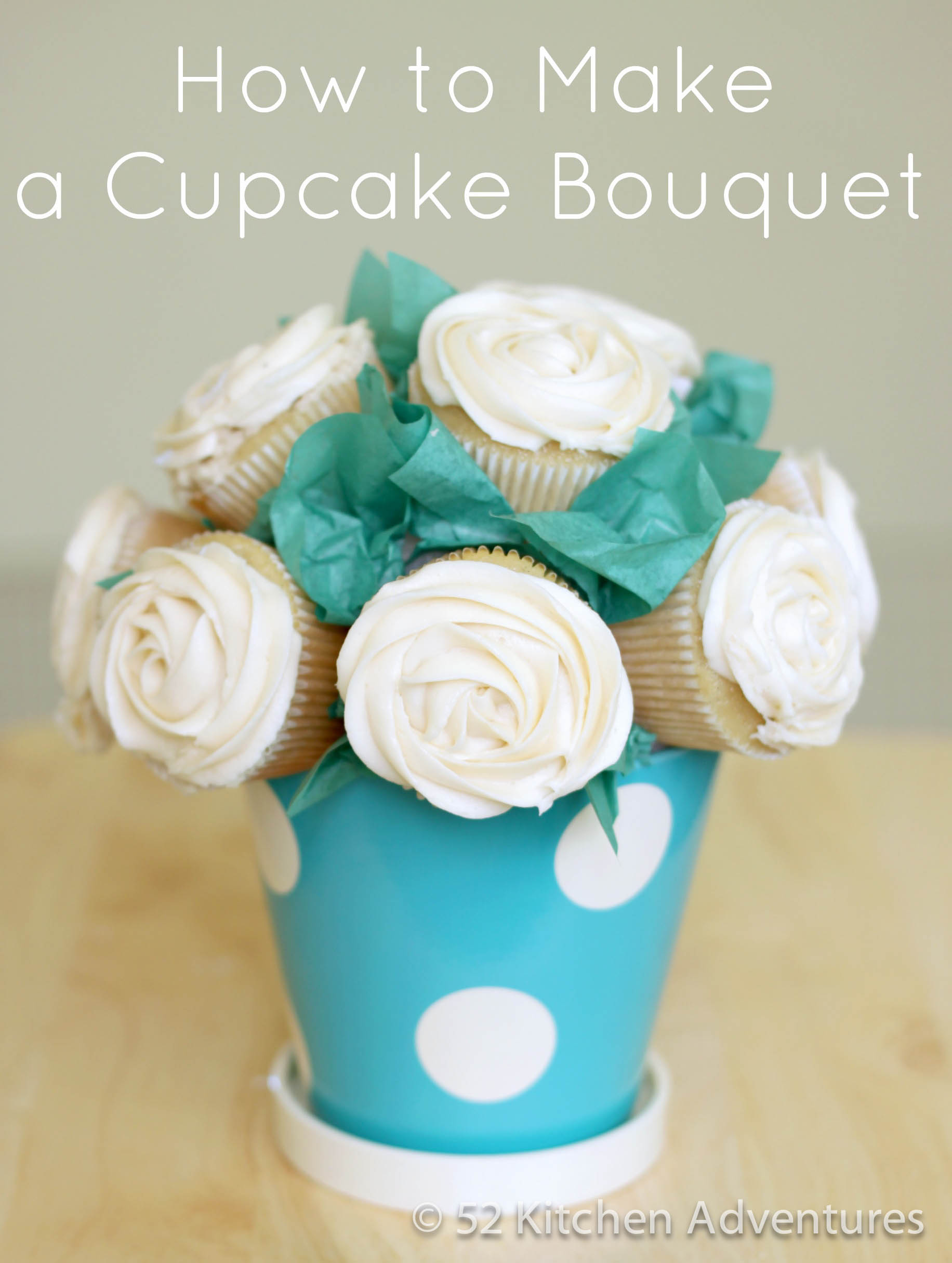 How To Make A Cupcake Bouquet