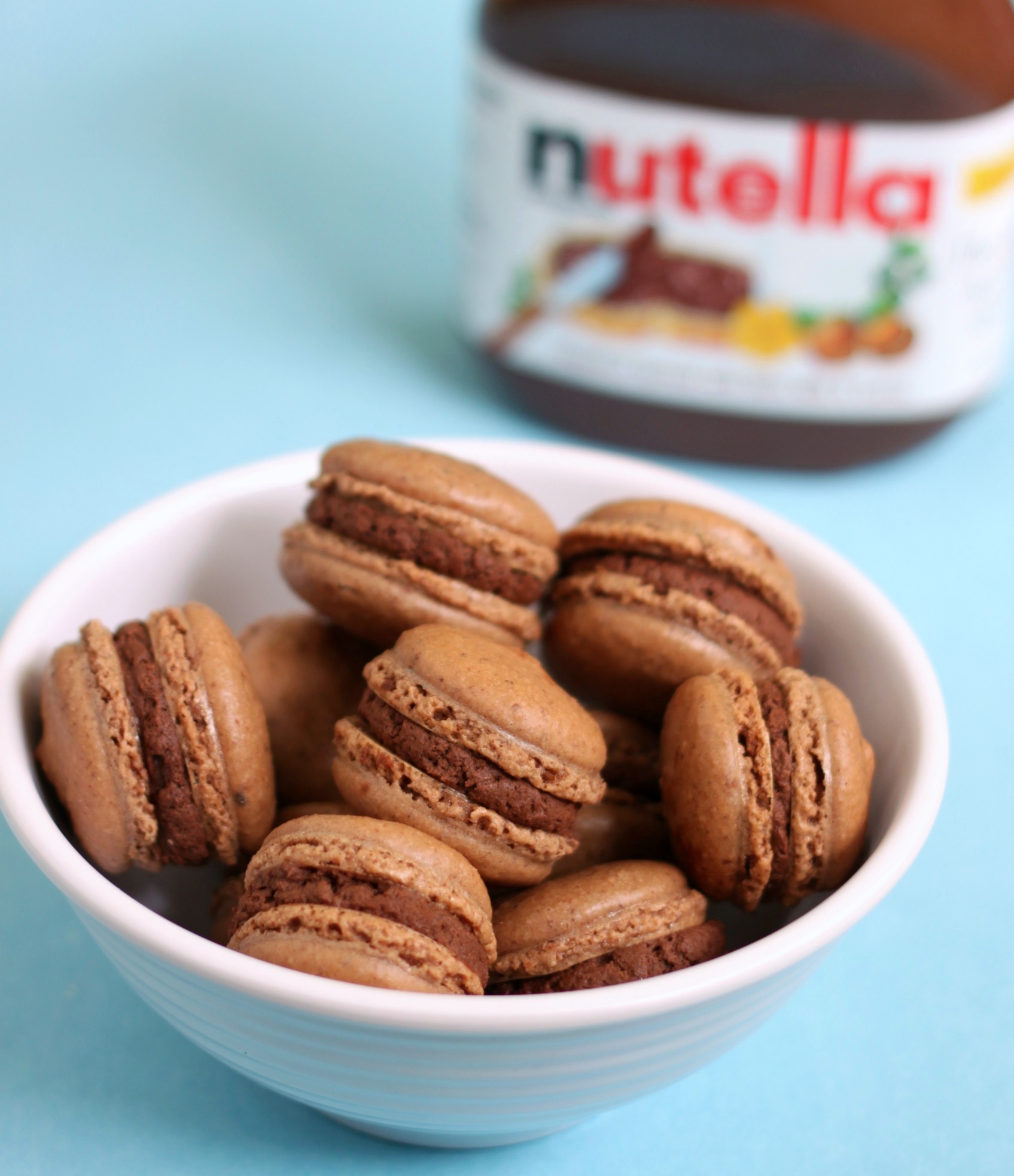 Nutella macarons 4