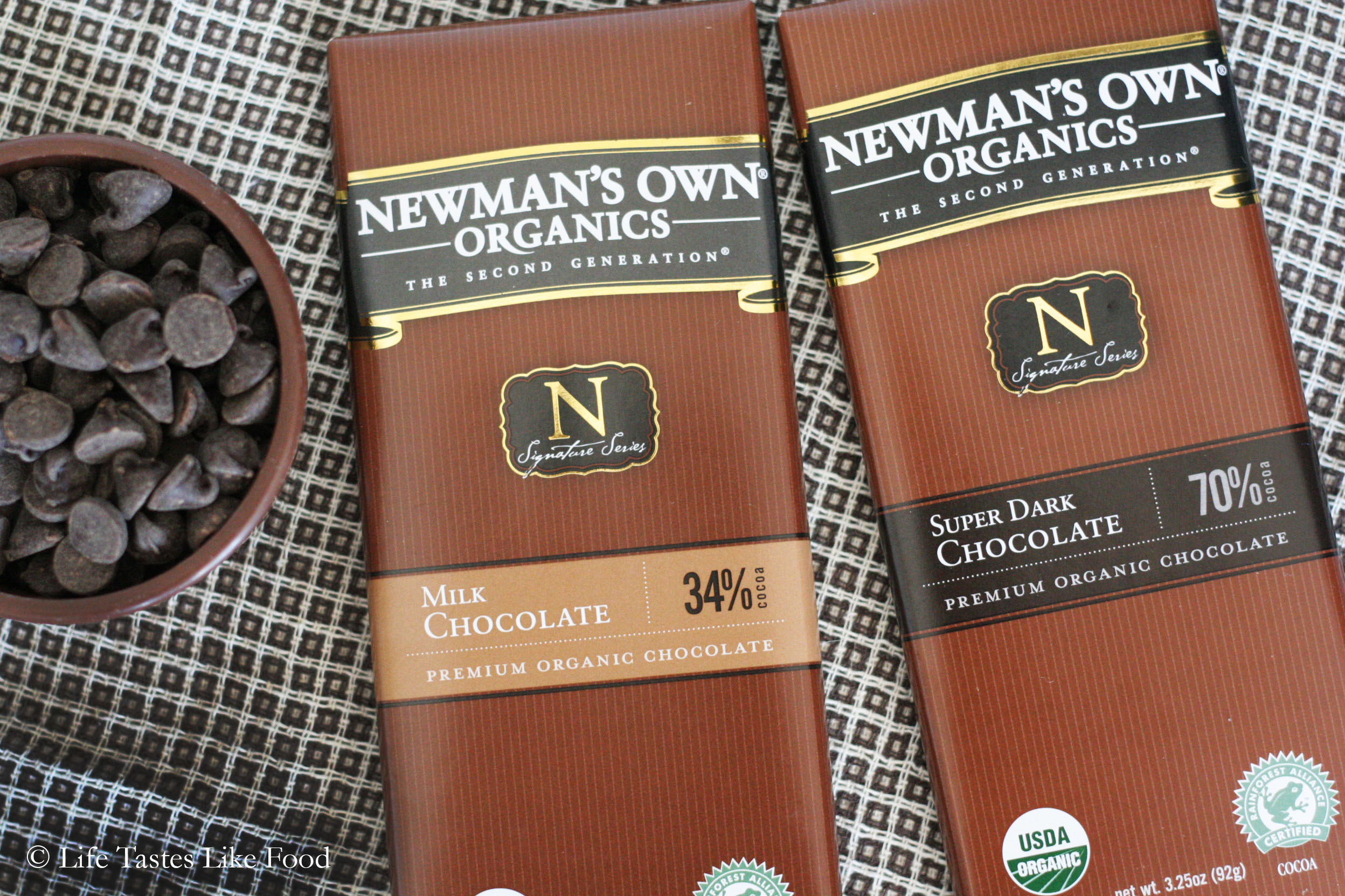 Newman’s Own Organic Chocolate Bars