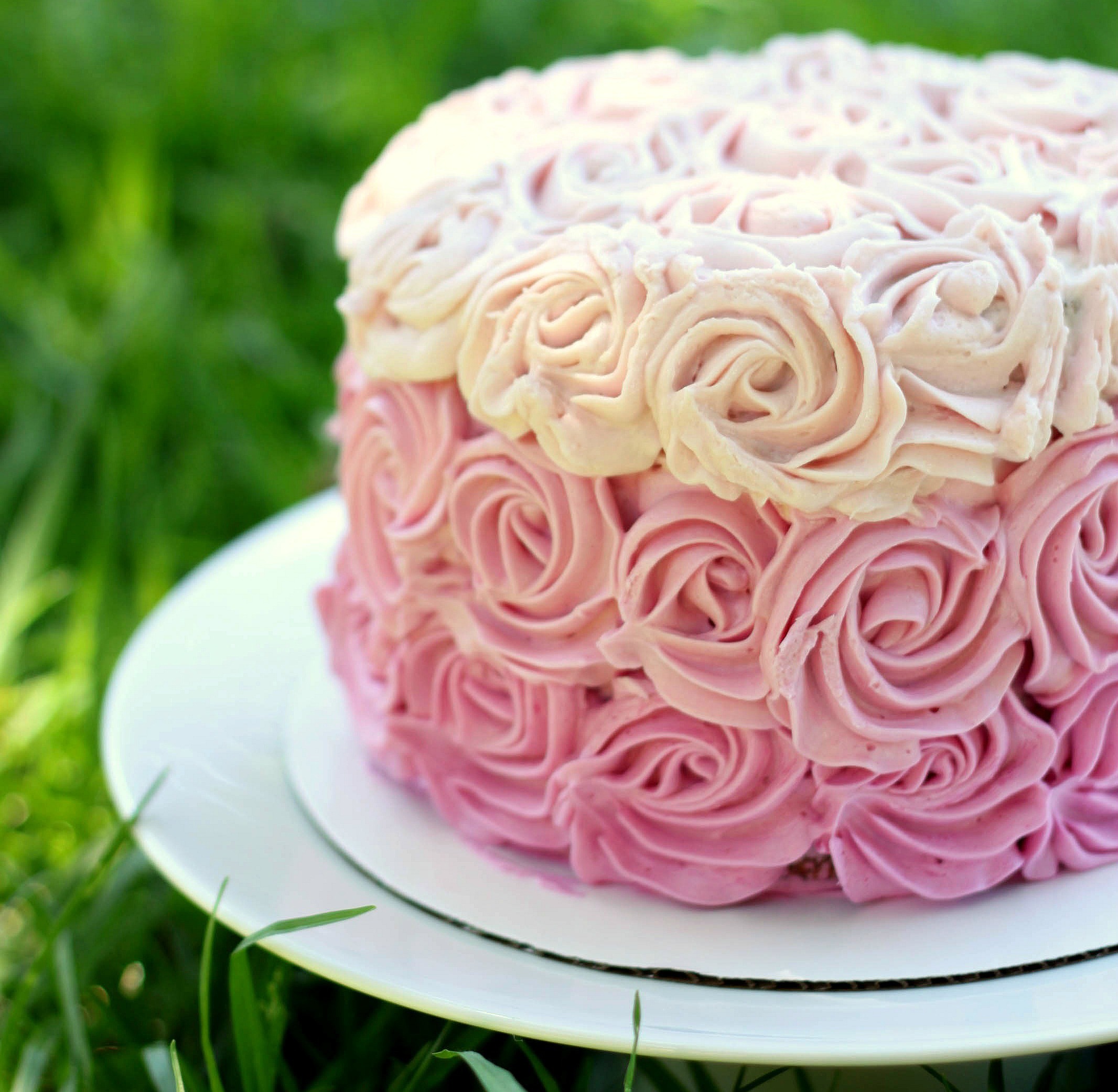 Image result for swirl rose cake