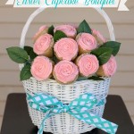 Easter Basket Cupcake Bouquet