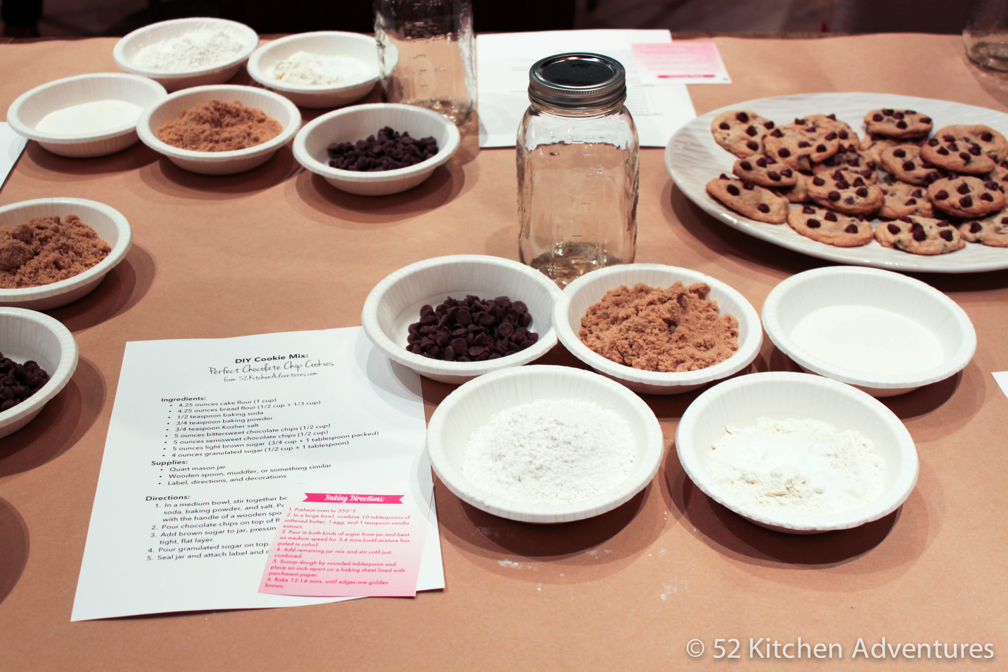 DIY cookie mix party