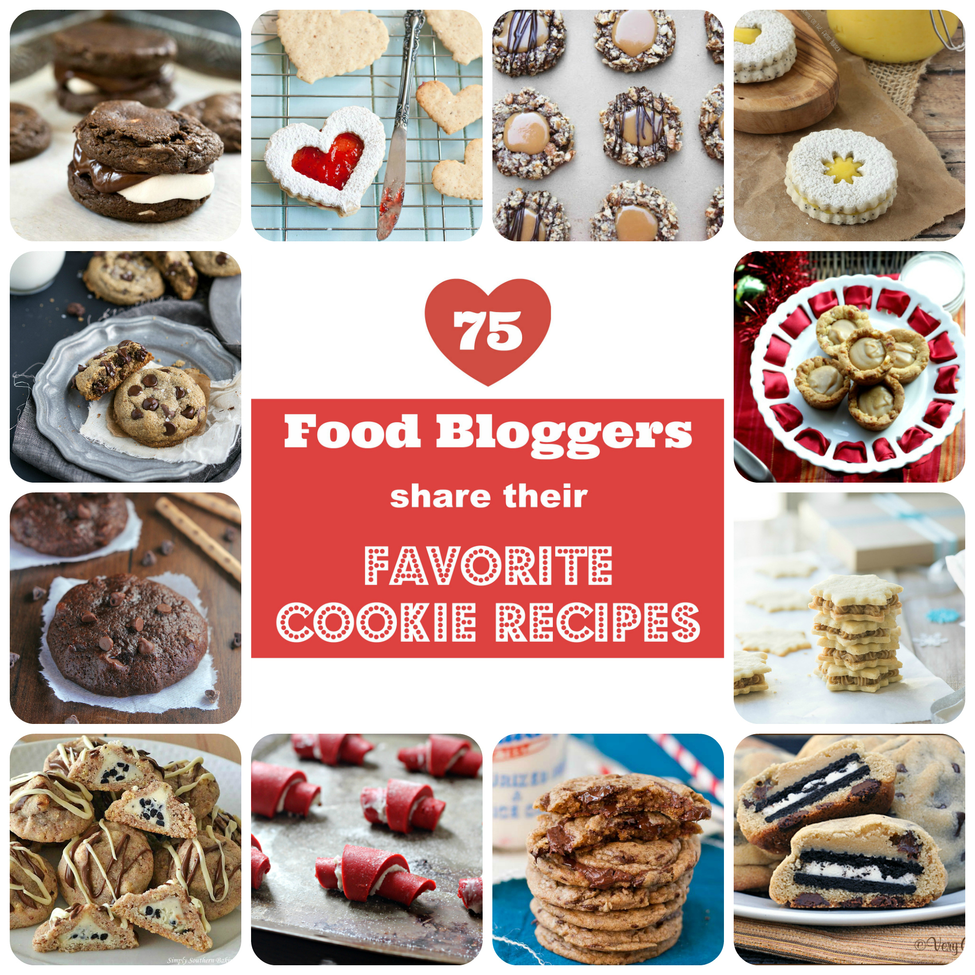 75 Food Bloggers Favorite Cookie Recipes
