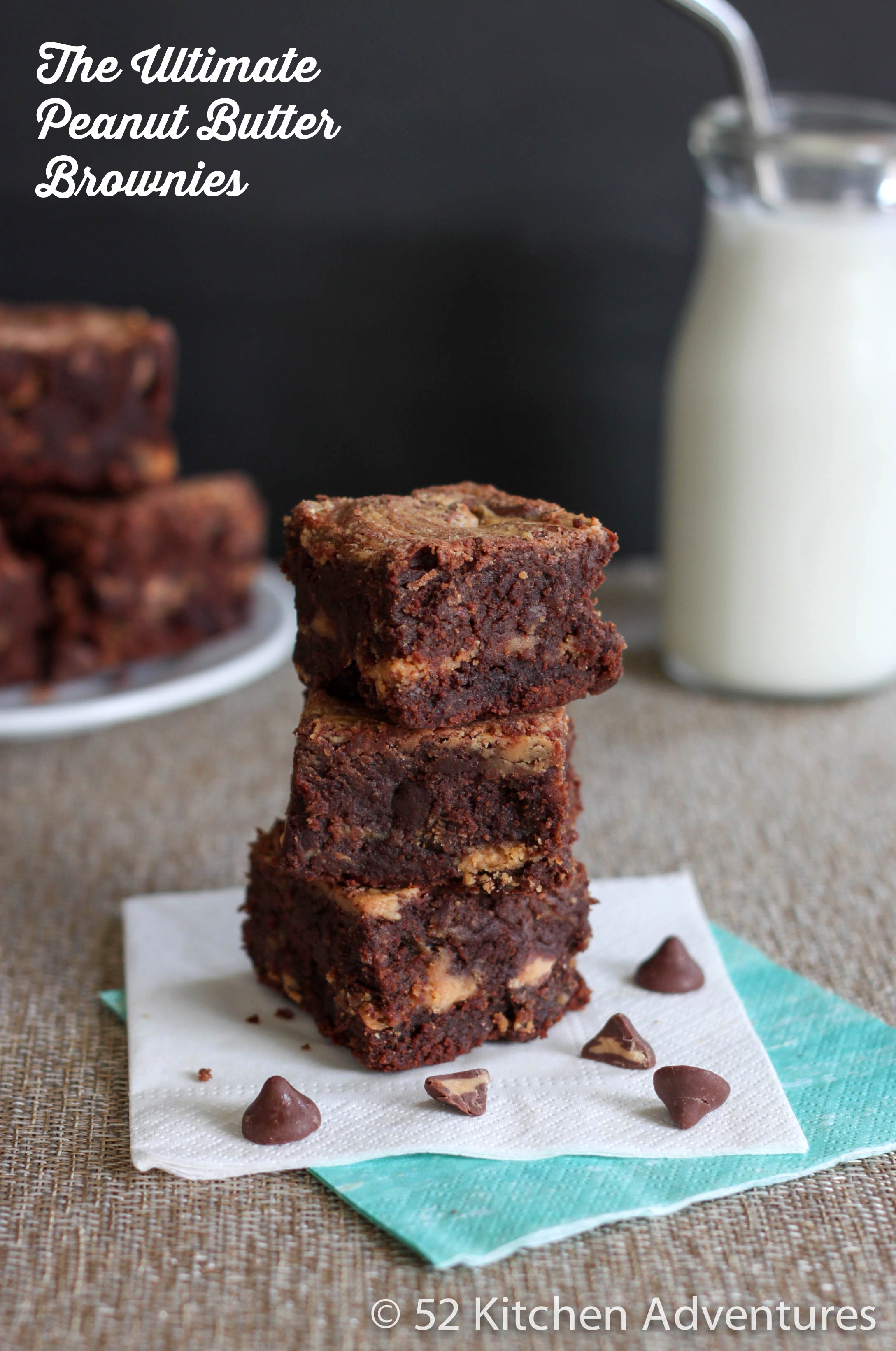 The Ultimate Peanut Butter Brownies
