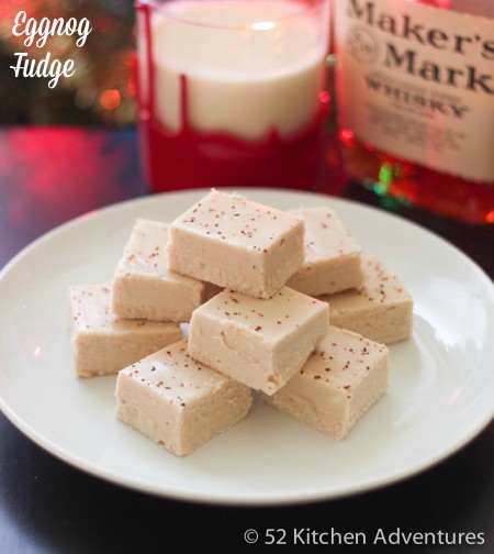 Eggnog Fudge