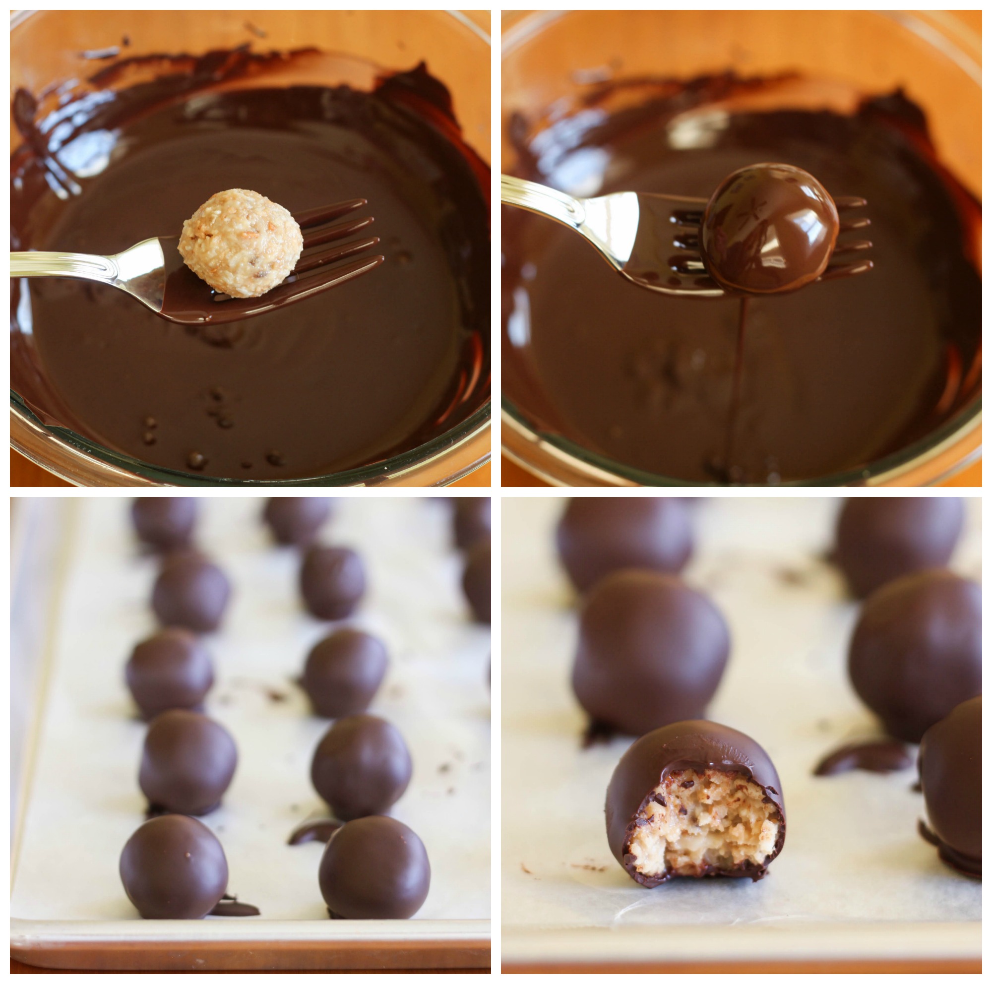 How to make Samoas truffles