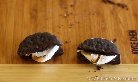 How to make Thin Mints S'mores