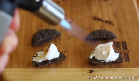 How to make Thin Mints S'mores