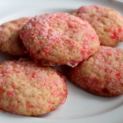 Sparkling Peppermint Sugar Cookies