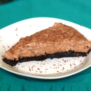 Whipped Nutella Pie with Oreo Crust