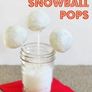 Peppermint Chocolate Snowball Pops