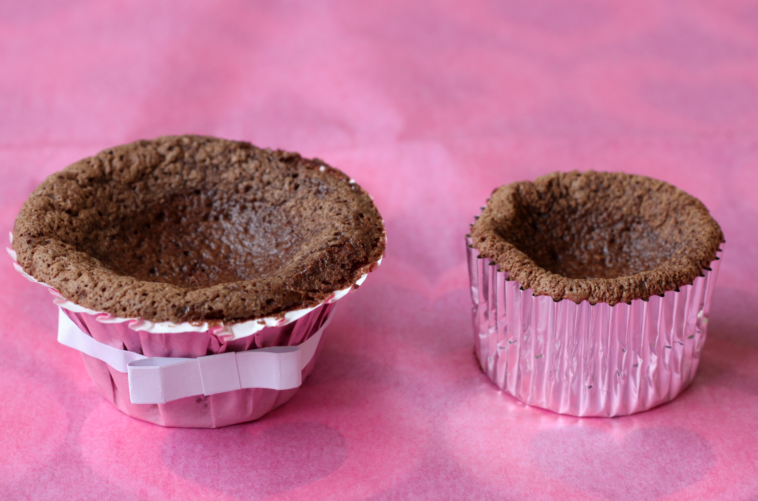 Flourless chocolate cupcakes