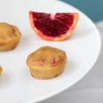 Blood Orange Mini Muffins