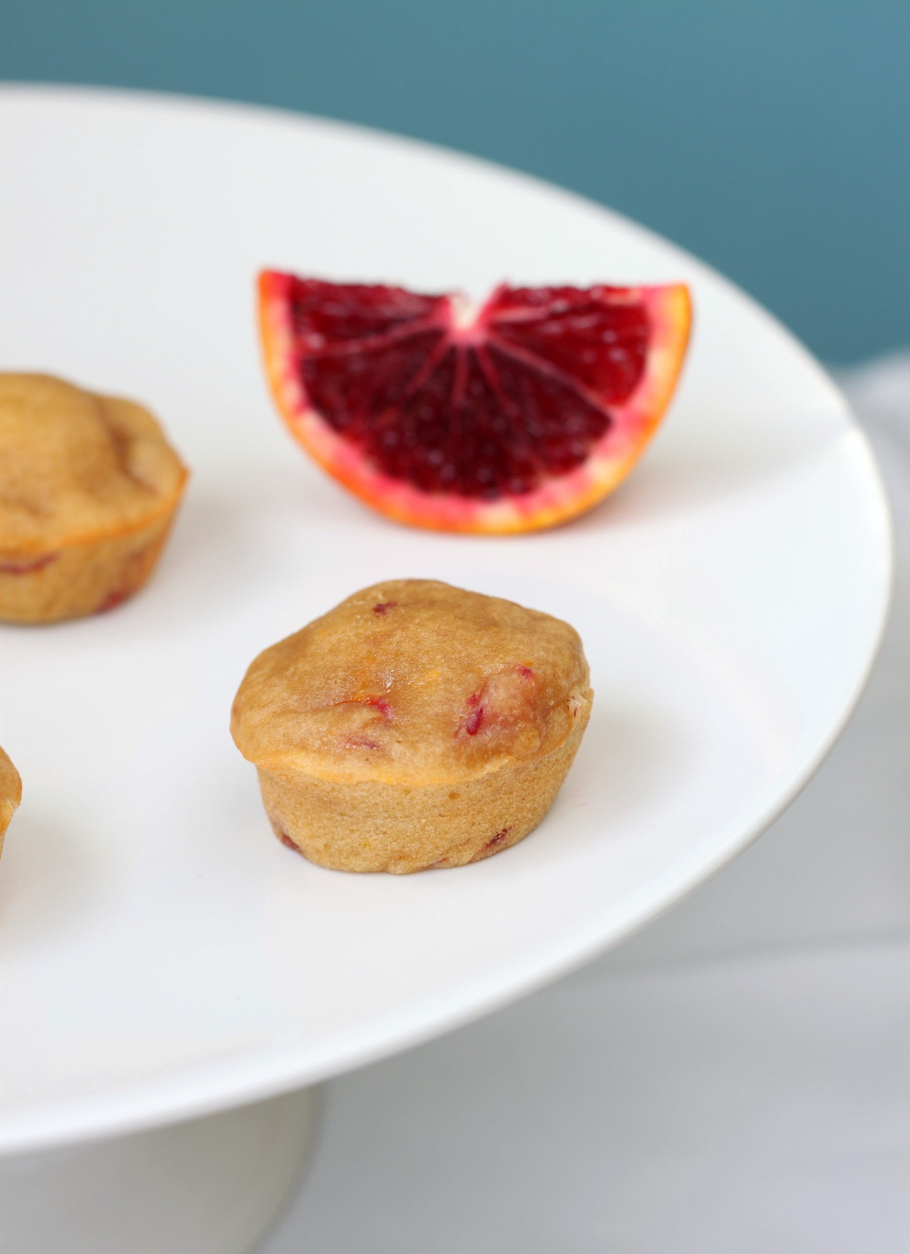 Blood orange mini muffins 5