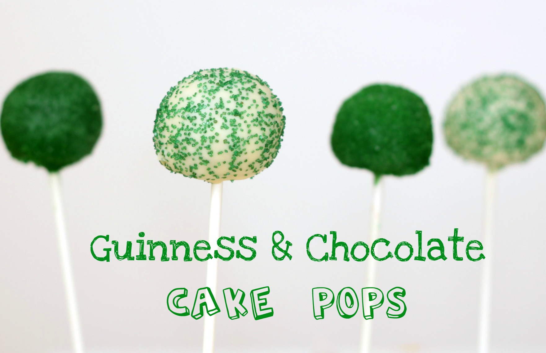 Guinness chocolate cake pops
