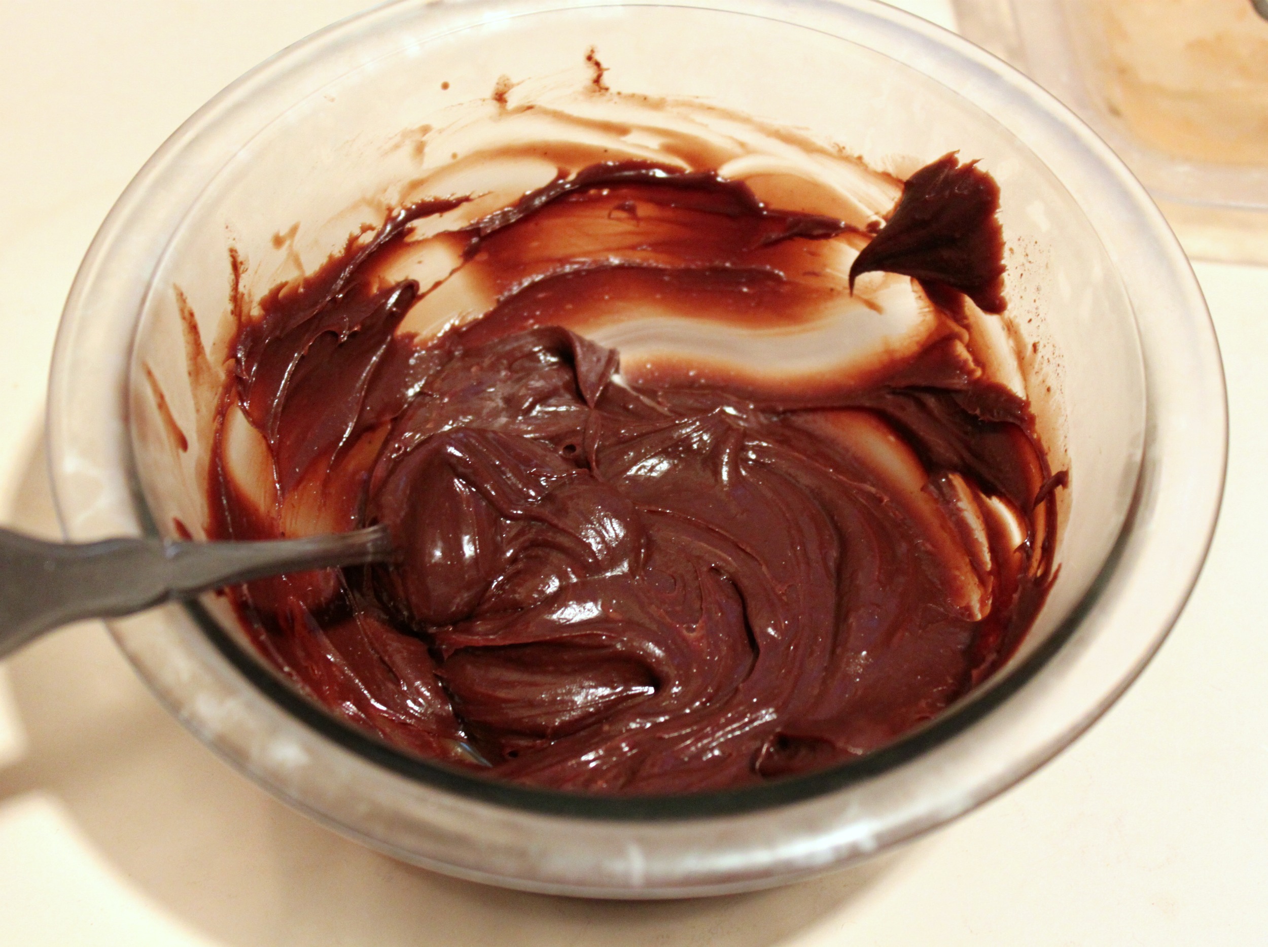 Refrigerate ganache until it thickens