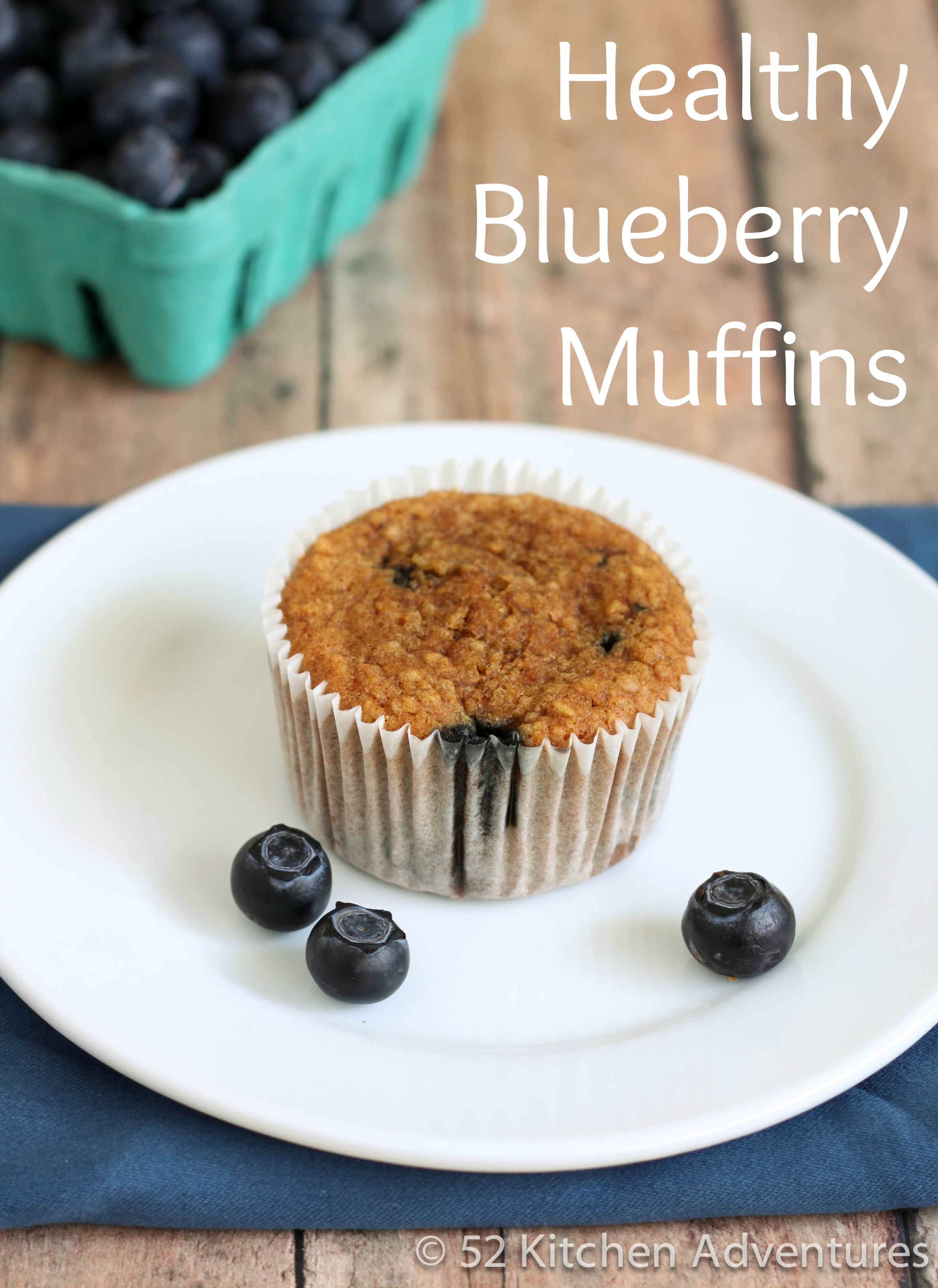 Healthy Blueberries Muffins