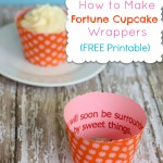 Make Your Own Cupcake Liner with Free Printable