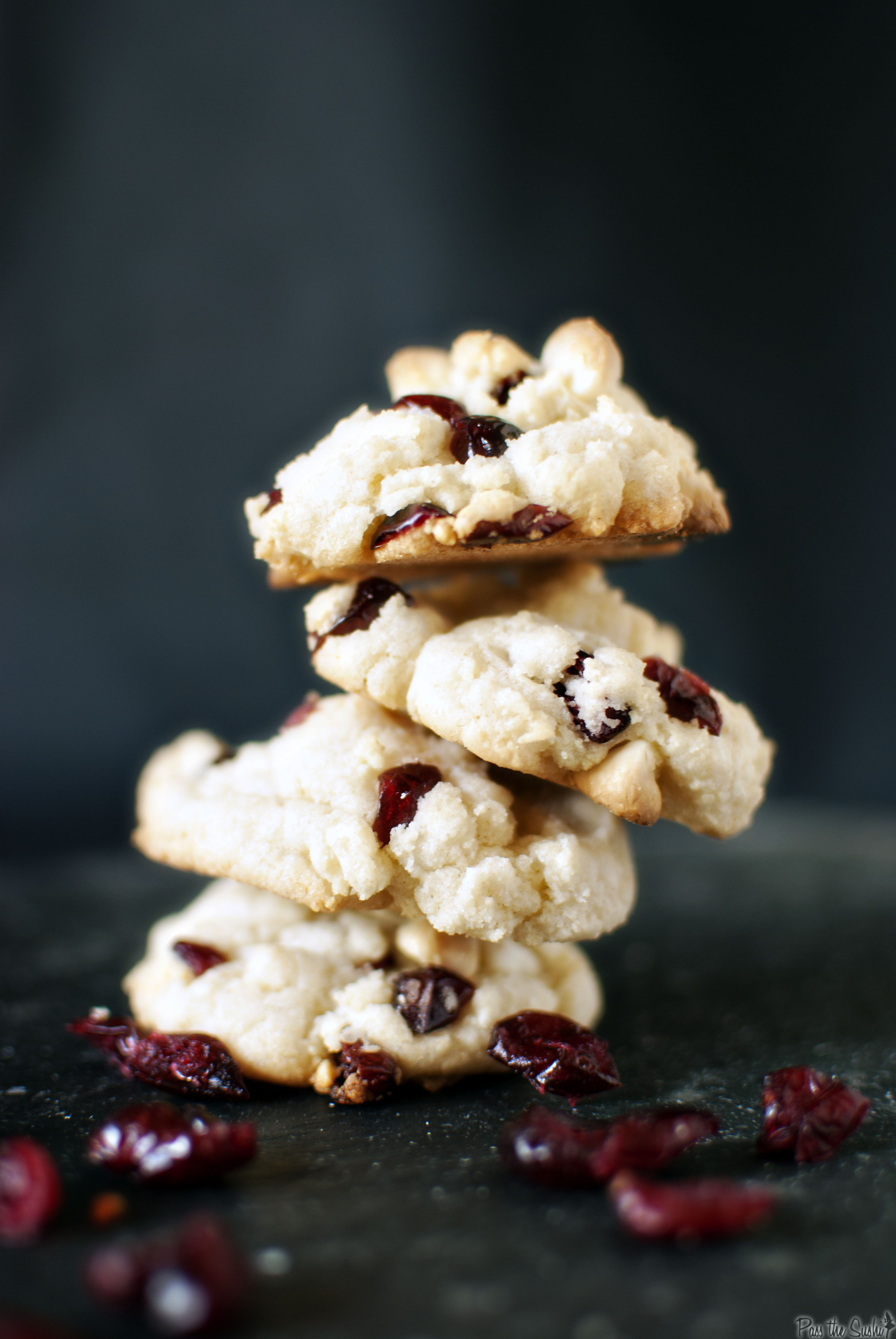 Cranberry-White Chocolate Cookies