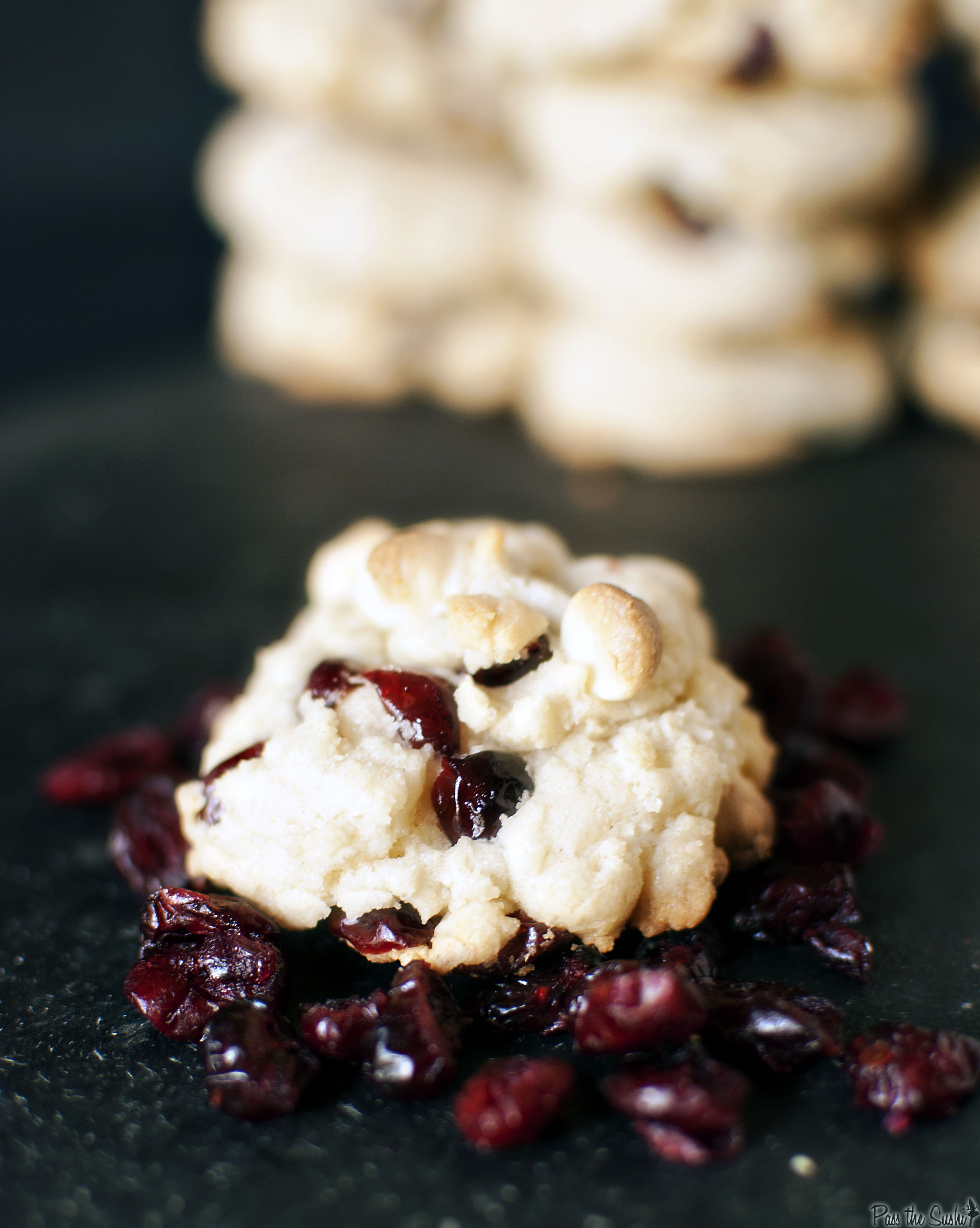 Cranberry-White Chocolate Cookies