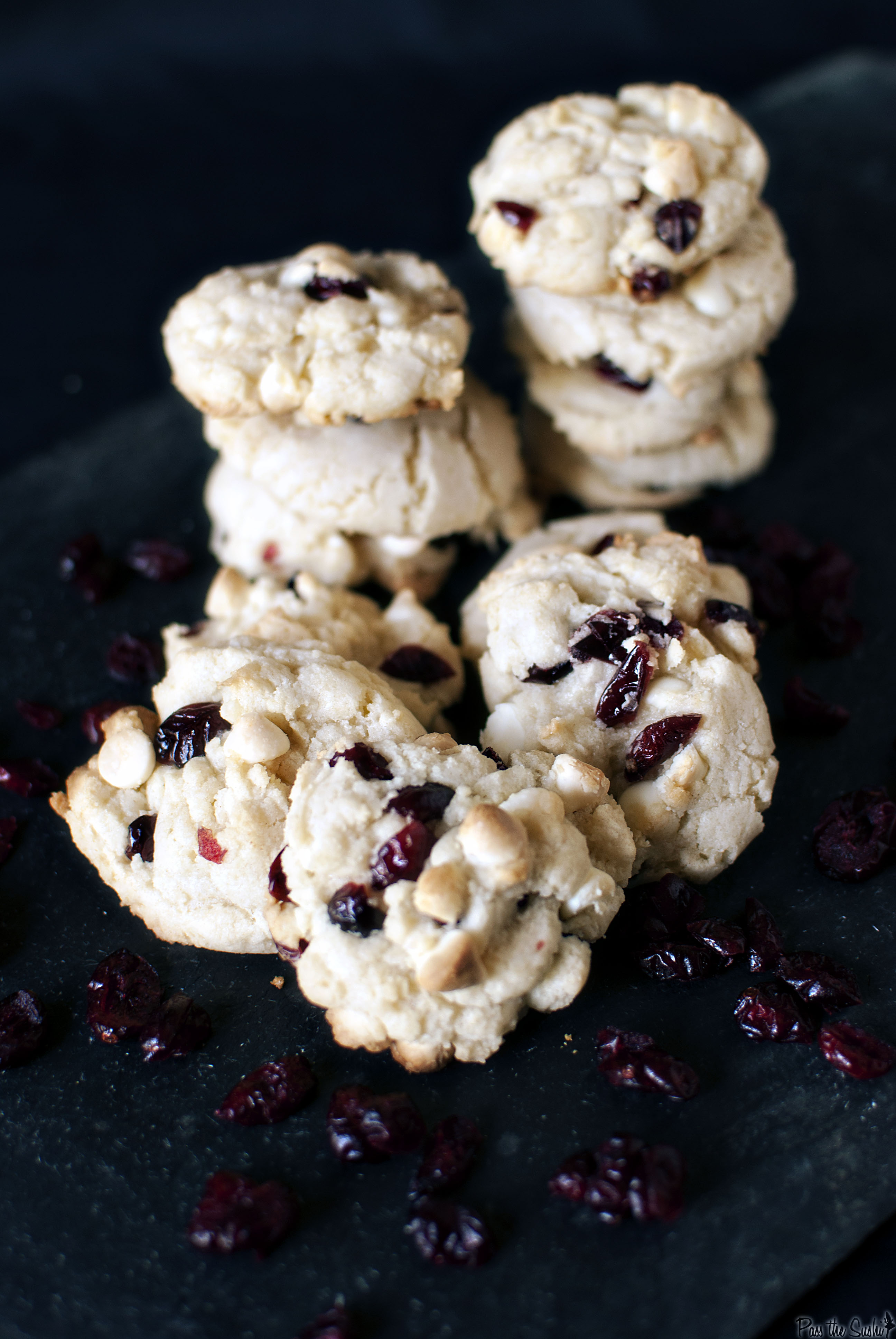 Cranberry-White Chocolate Cookies