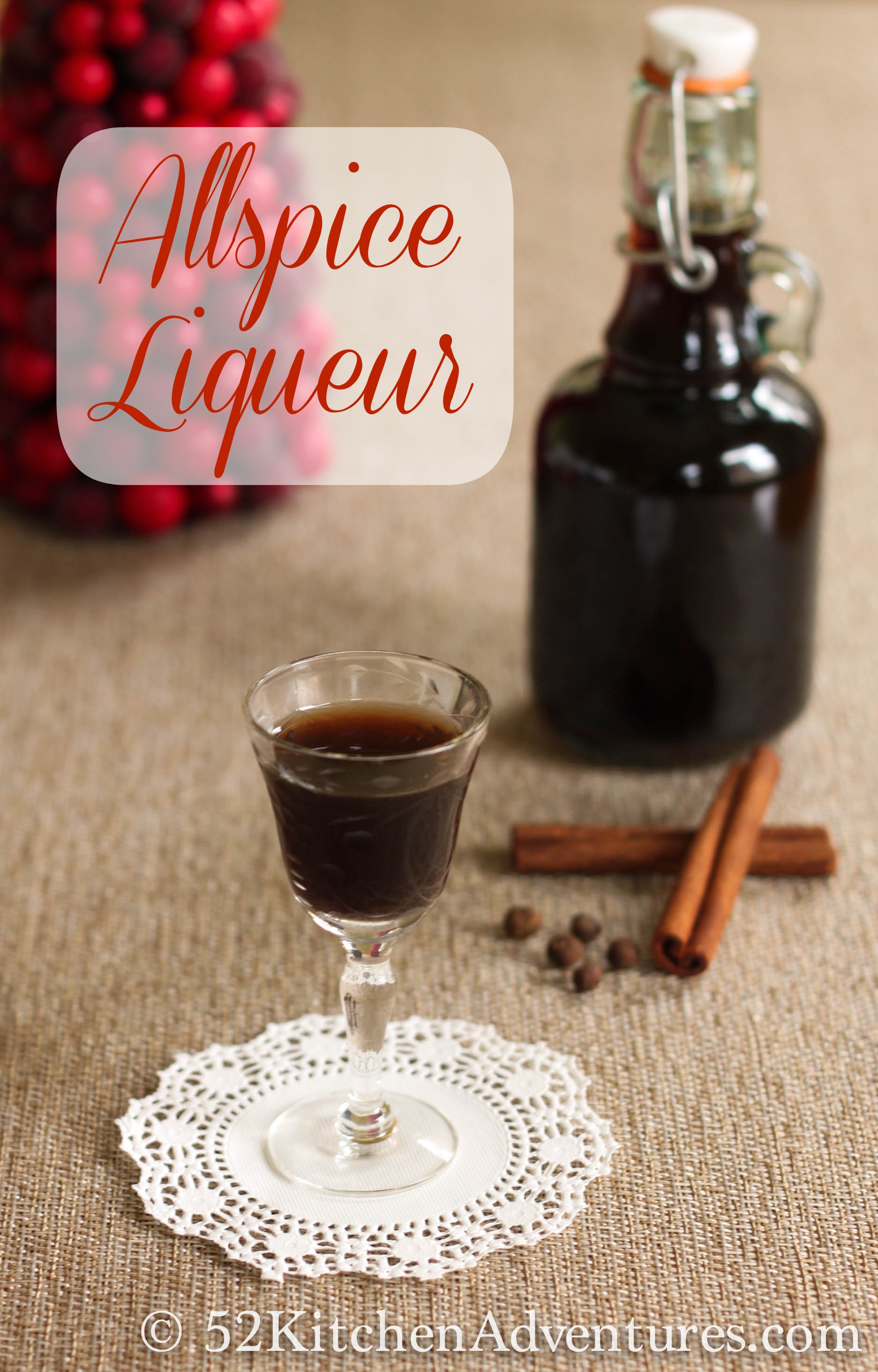 Allspice liqueur