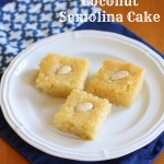 Coconut Semolina Cake