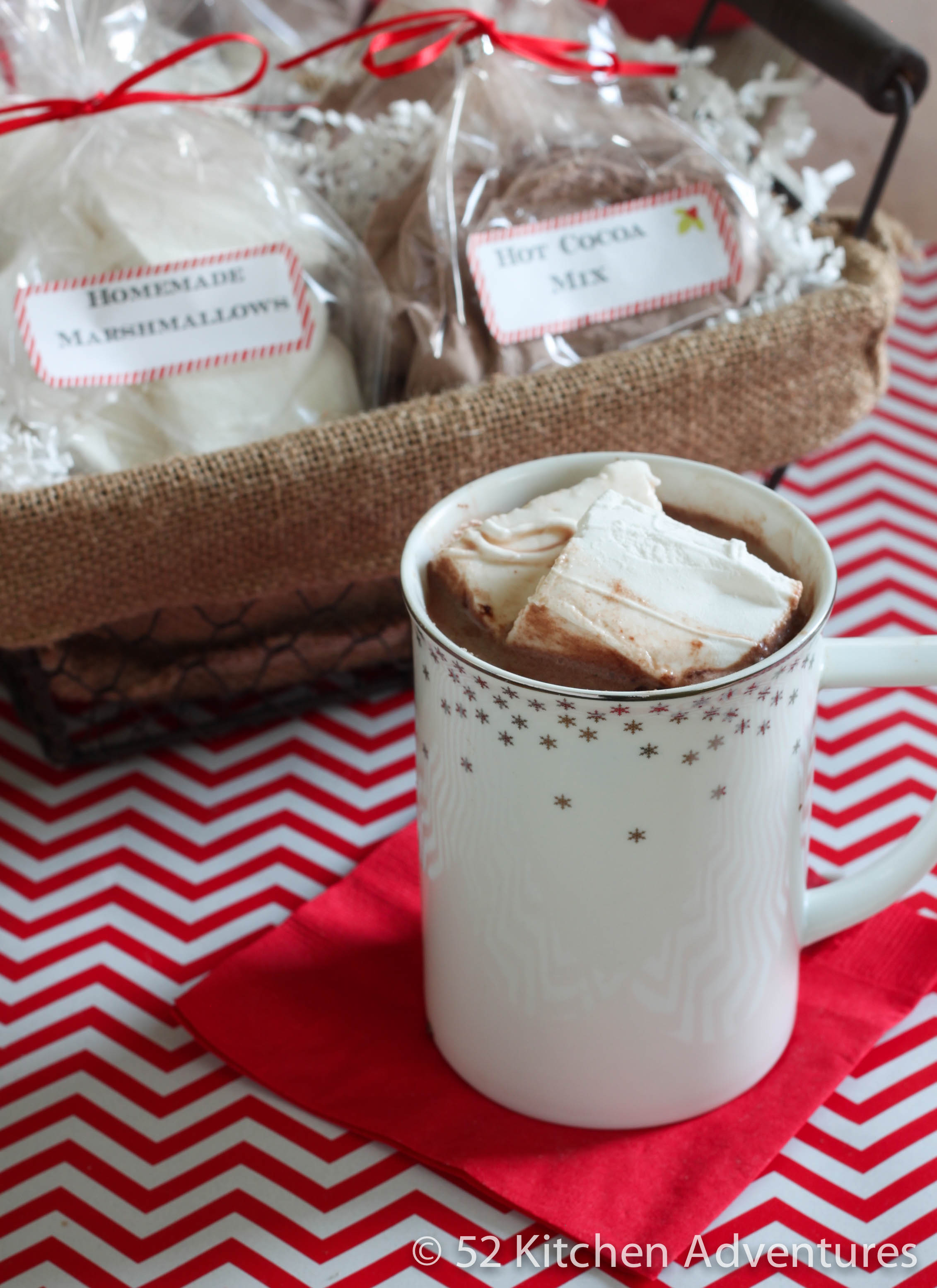 DIY Hot Cocoa Mix and Marshmallows