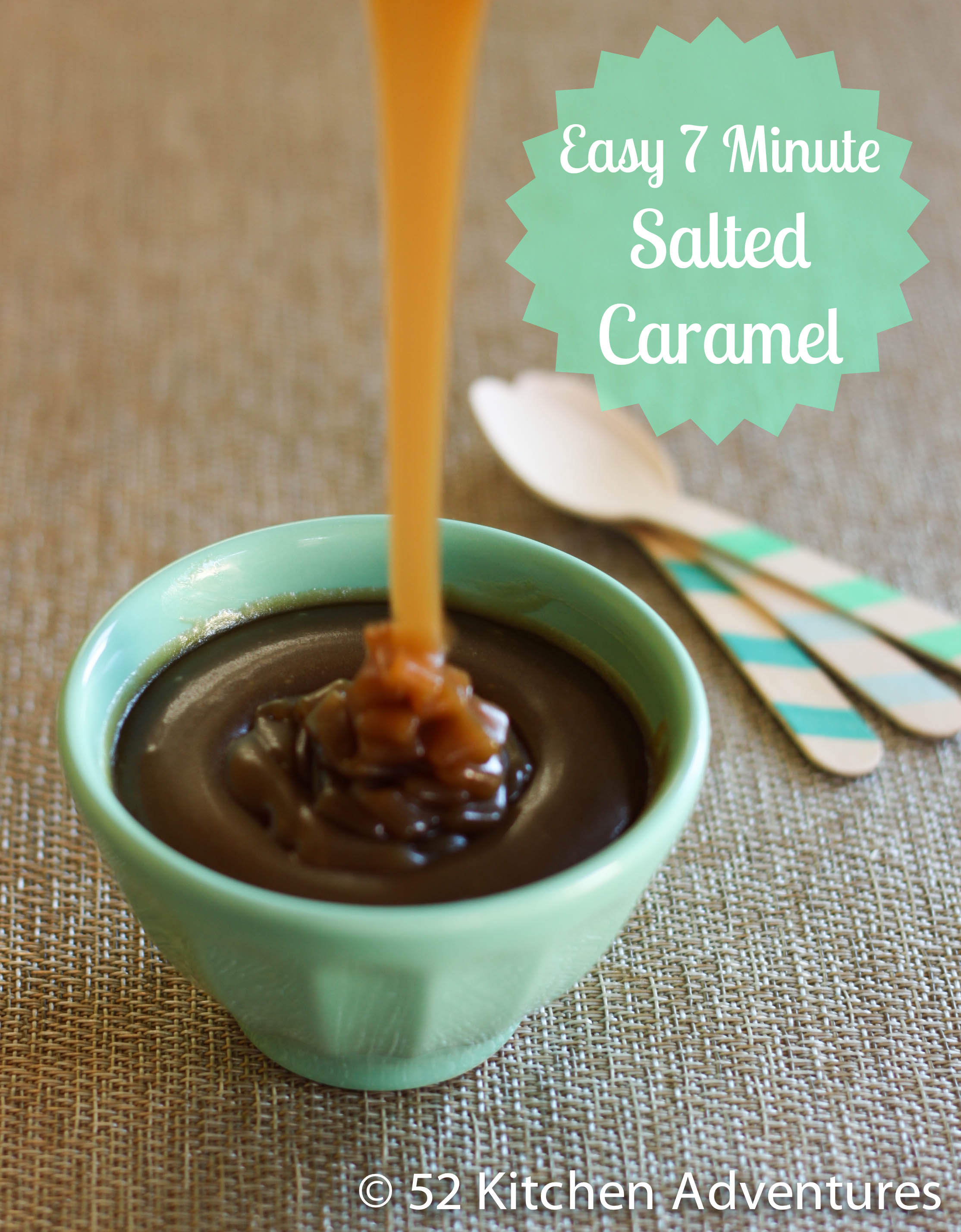 Easy 7 Minute Salted Caramel