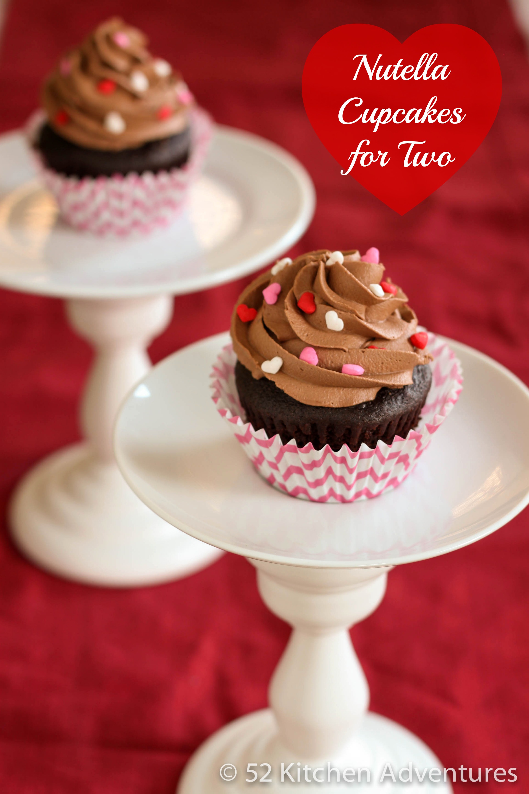 Nutella Cupcakes for 2