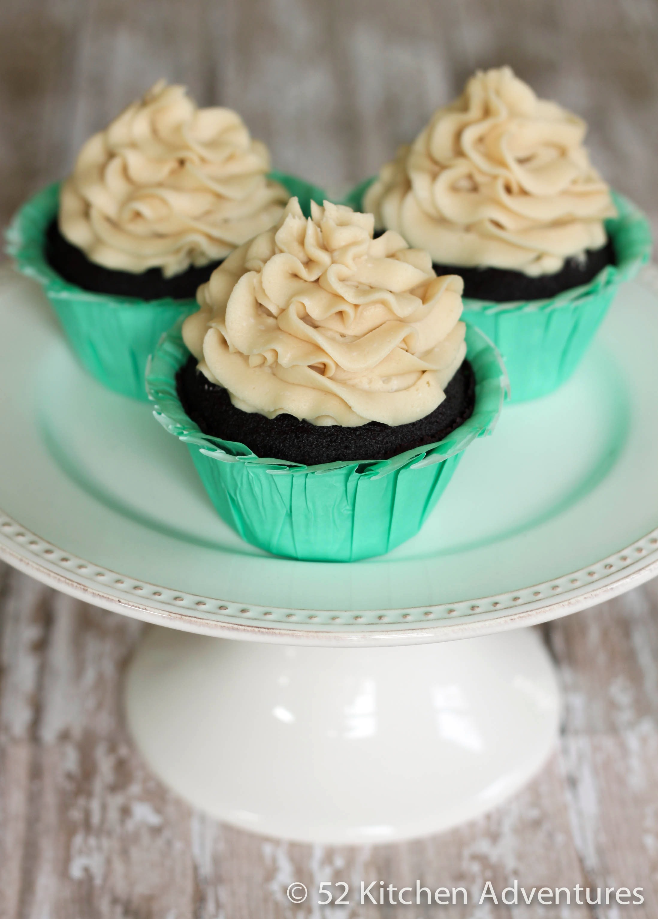 Chocolate Salted Caramel Cupcakes