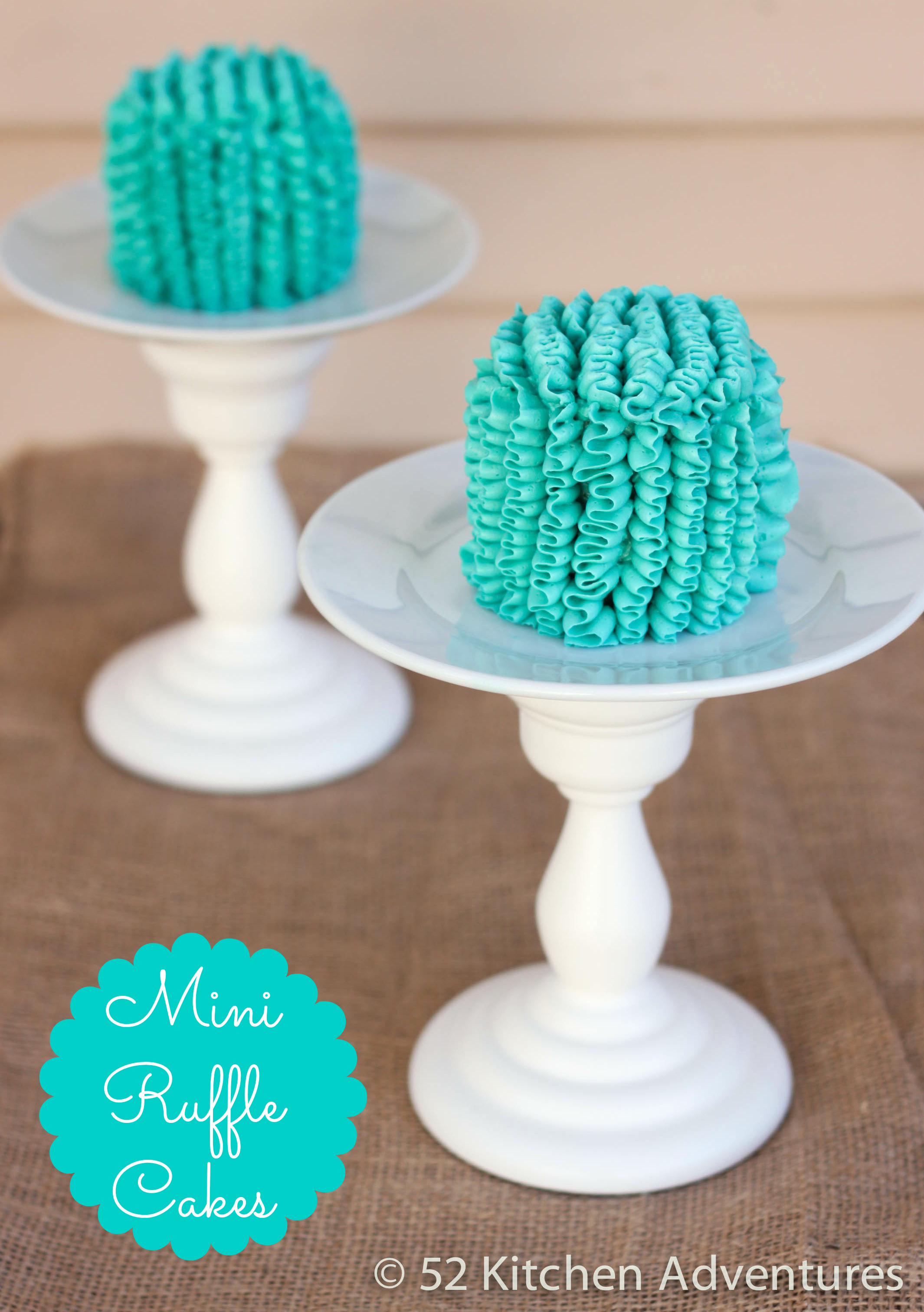 Mini Ruffle Cake