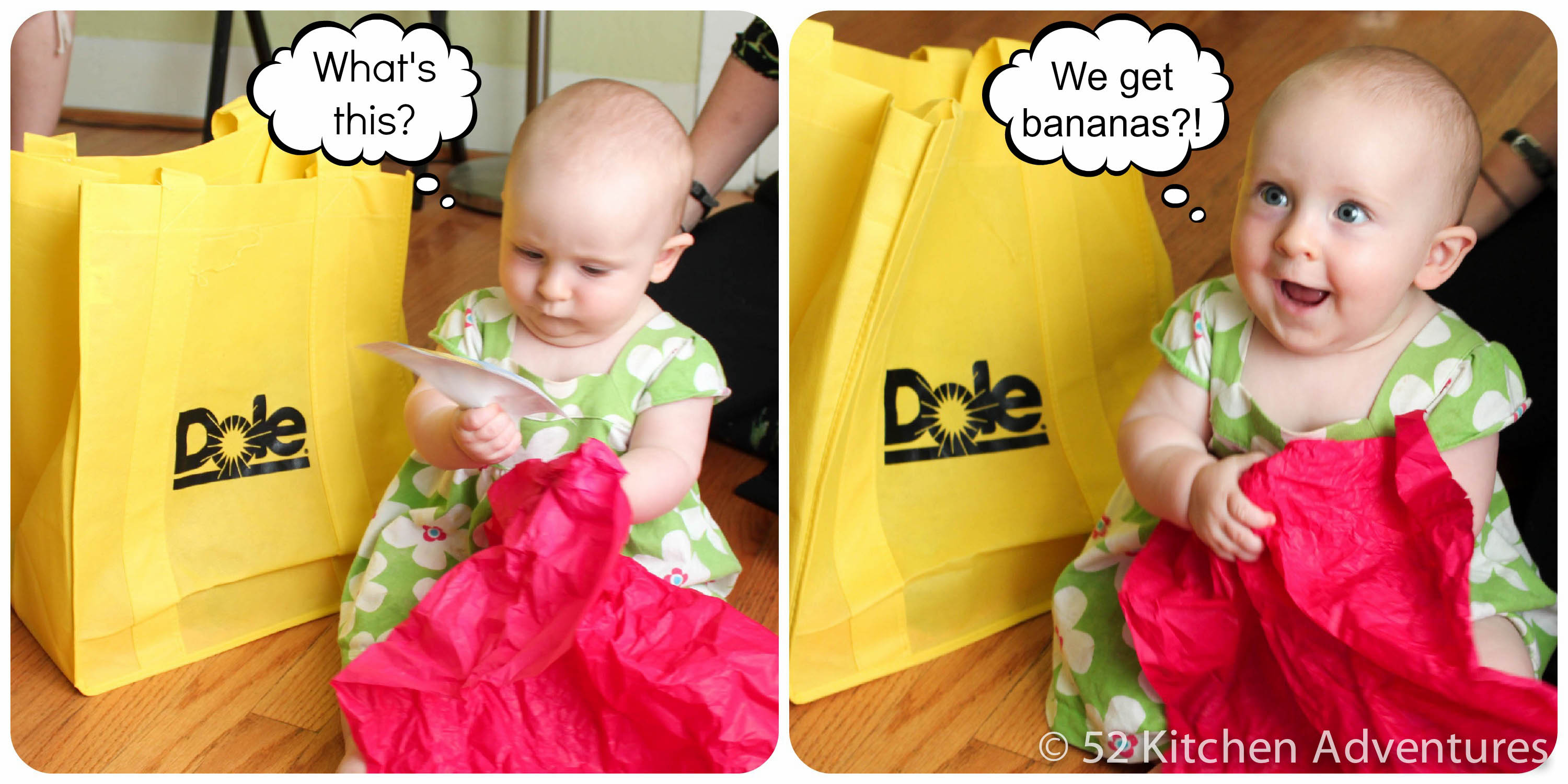 Babies love Dole bananas