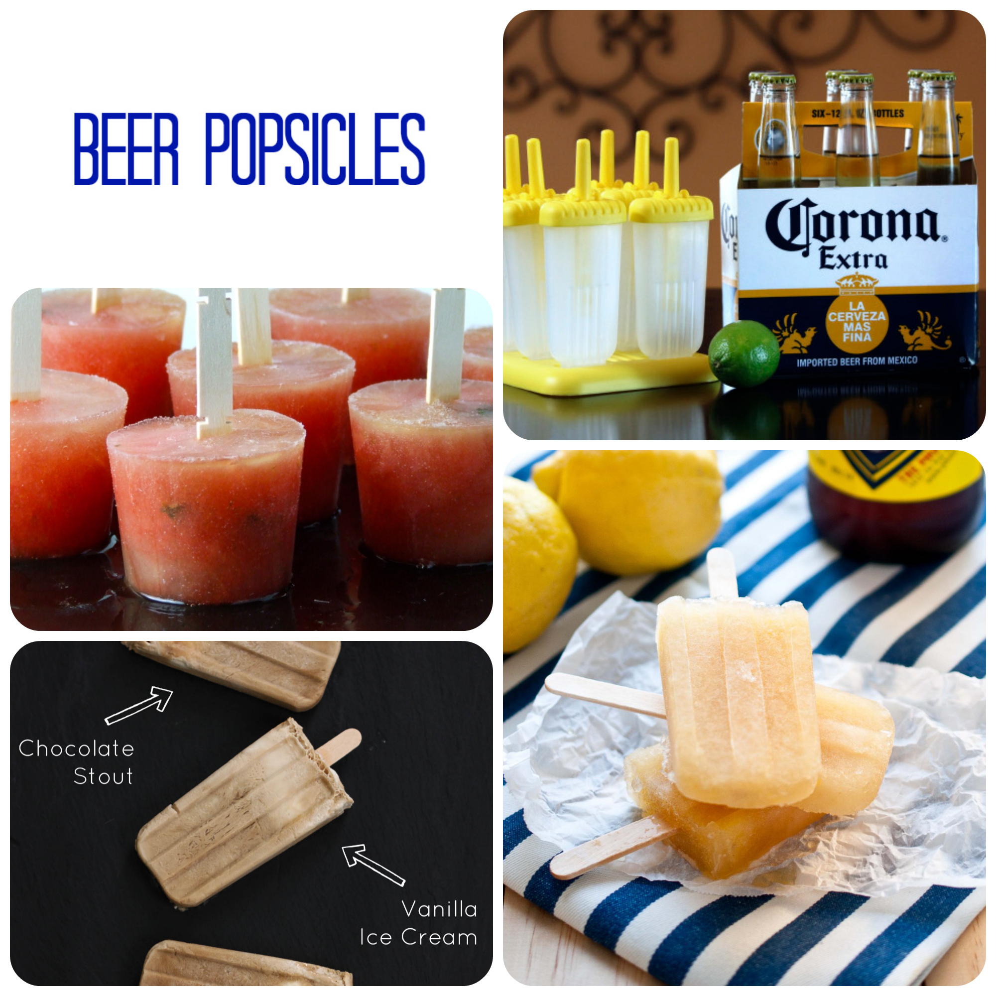 Beer popsicles