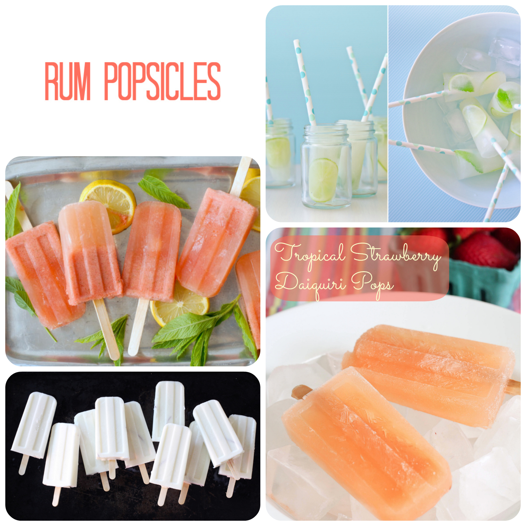 Rum popsicles