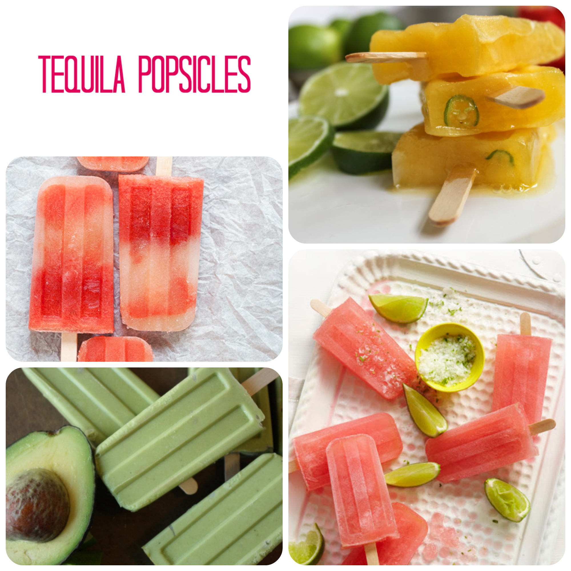 Tequila popsicles