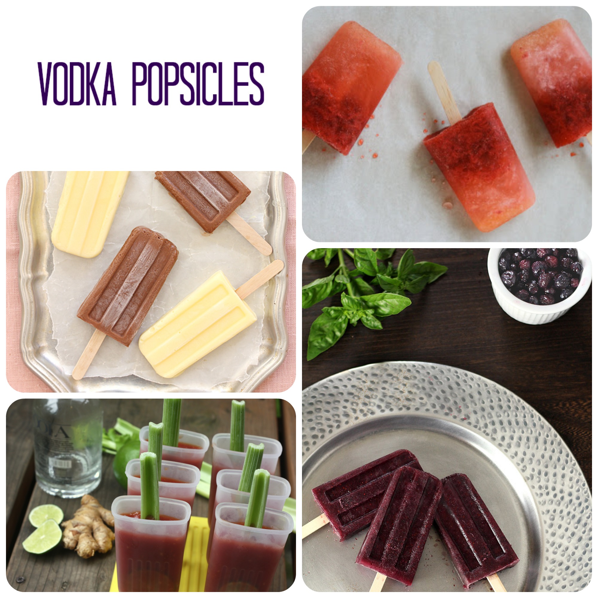 Vodka popsicles